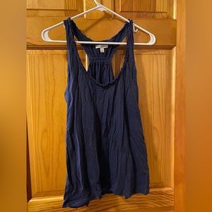 American Eagle navy racerback tank top